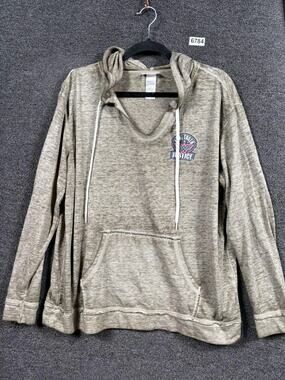 Wonder Woman Hoodie Girls Large Olive Heather Sleepwear Truth Justice Logo